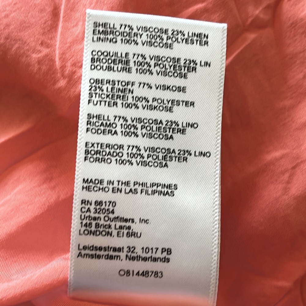 Anthropologie Maeve Shift Embroidered Dress - Picture 4 of 5